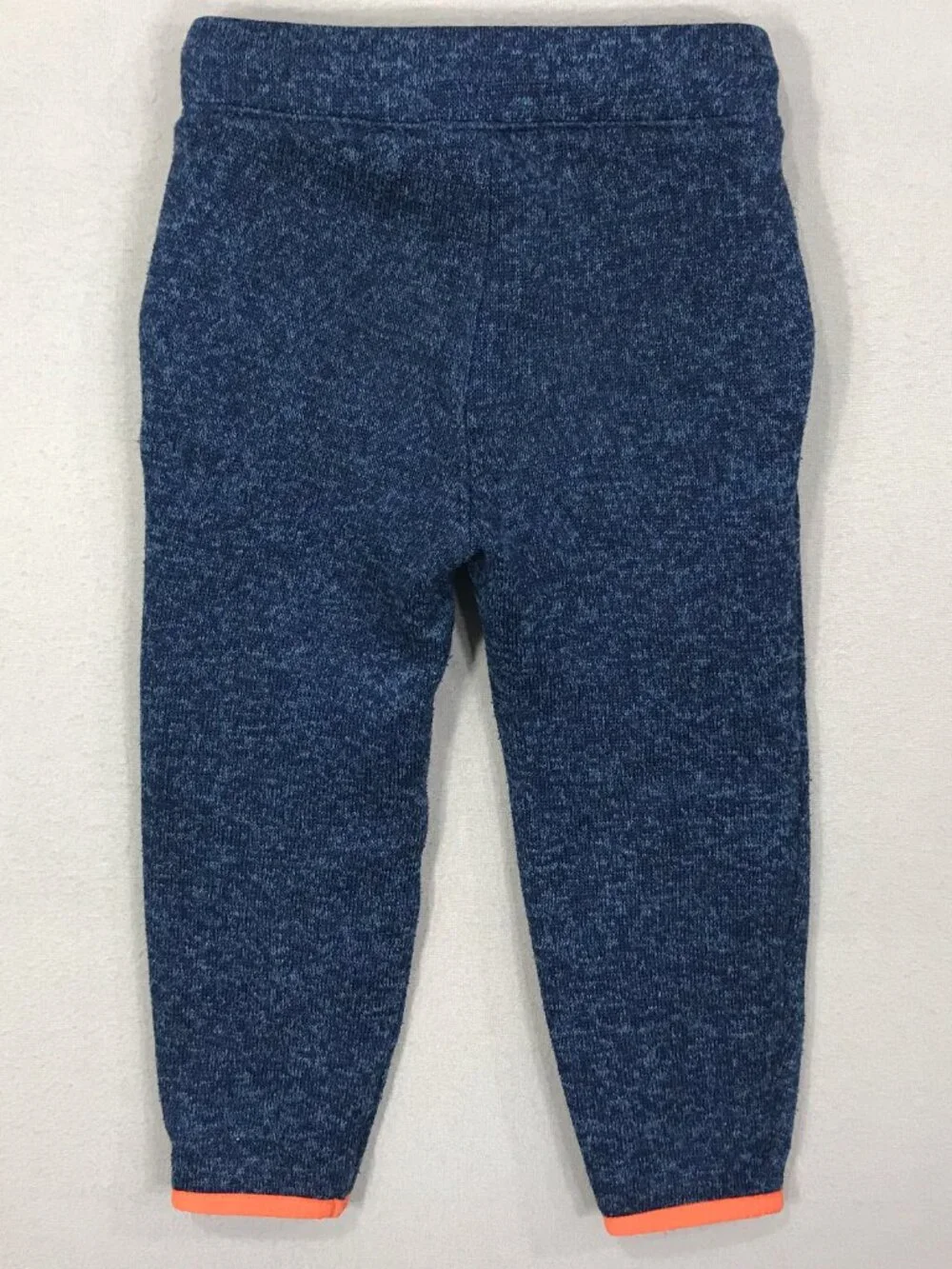 Old Navy Joggers Boy's 3T Gray Blue Pull On Sweat Pants Drawstring Active Pocket